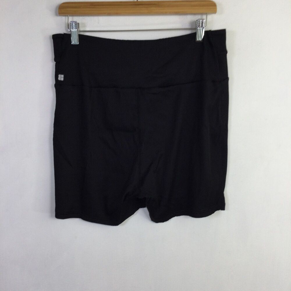 Beach House Sport Womens Ribbed Karma Swim Shorts High Waist Black Size 16W NWT - Picture 6 of 16